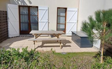 Gîte pour 4 personnes, avec terrasse dans Office De Tourisme De Fort Mahon