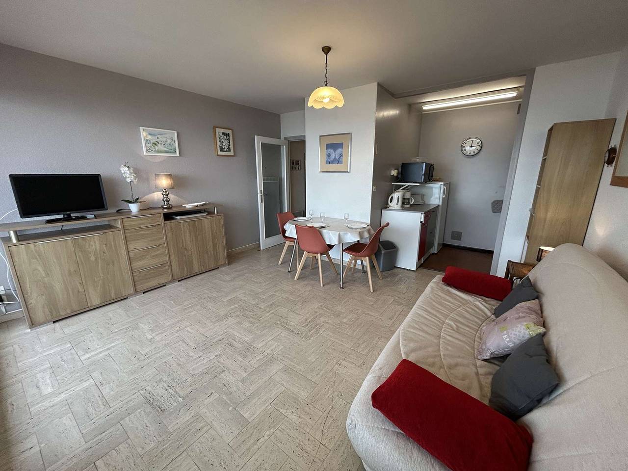 Appartement entier, Studio confortable face mer avec garage privé, Saint-Hilaire-de-Riez in Saint-Hilaire-de-Riez, Vendée