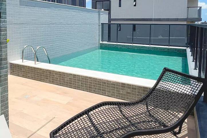 Casa de férias para 6 pessoas, com piscina e terraço em Cabedelo