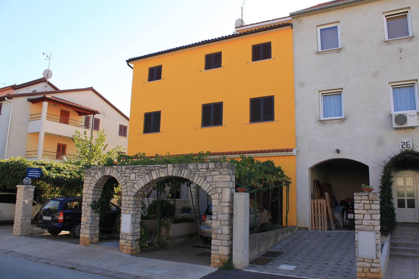 Cały apartament, Dwupokojowy apartament z tarasem i widokiem na morze Fazana A-7234-b in Fazana (Istria), Fazana