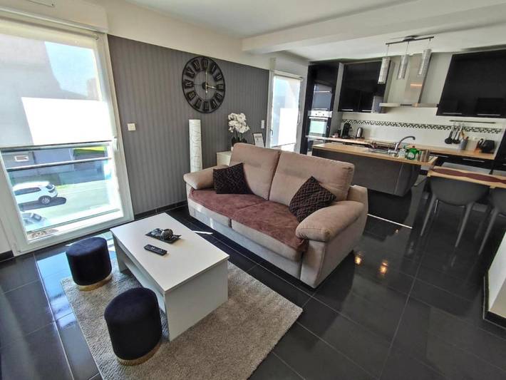 Appartement de vacances pour 4 personnes, avec Balcon et Terrasse