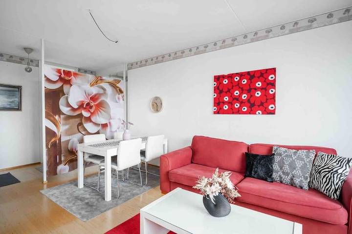 Appartement de vacances pour 7 personnes, avec balcon et vue