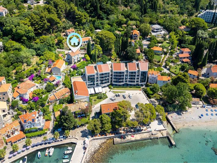 Ganze Wohnung, Rooms Tupina by Paulina - Standard Double Room with Balcony and Sea View (Room 3) in Mlini, Dubrovnik-Neretva