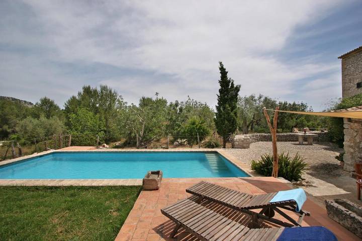 Historisches Haus "Can Guillo" mit Outdoor Pool und WLAN in Pollença, Mallorca Norden