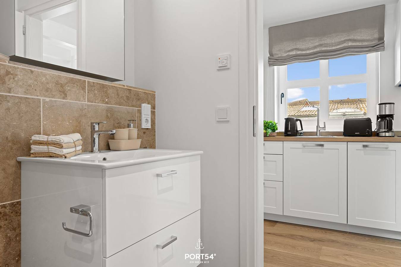 Ganze Wohnung, Ferienwohnung Tilda im Herzen von Westerland auf Sylt mit Dachterrasse in Westerland, Sylt (Gemeinde)