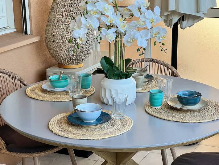 Ferienwohnung für 2 Personen, mit Pool und Balkon/Terrasse in Théoule-sur-Mer - 4