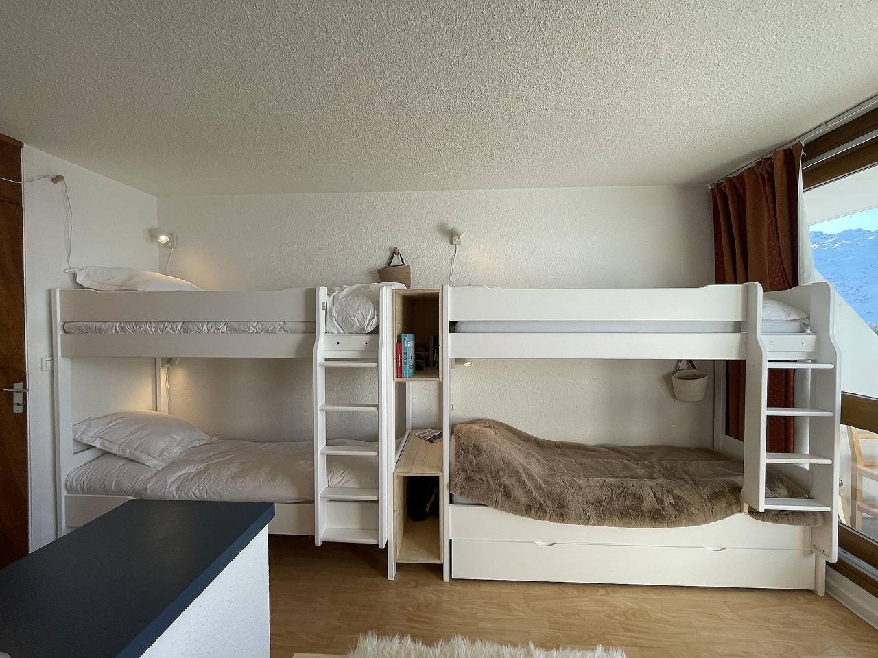 Estudio entero, Apartamento estudio 'Brelin - Combes' con vistas a la montaña, balcón y Wi-Fi in Les Menuires, Saint-Martin-de-Belleville