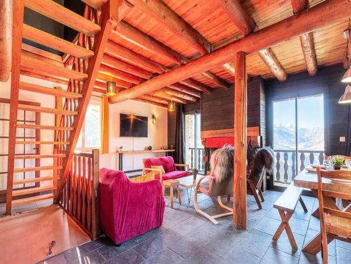 Chalet pour 9 personnes, avec balcon, adapté aux familles à Saint-Lary-Soulan - 2