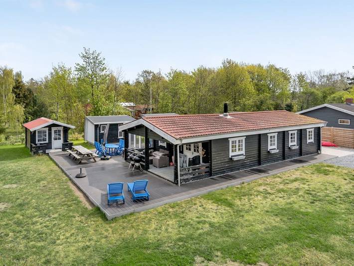 Ferienhaus für 12 Personen, mit Terrasse und Sauna in Fyns Hoved