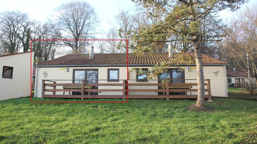 Bungalow voor 6 personen, met tuin in Provincie Luxemburg