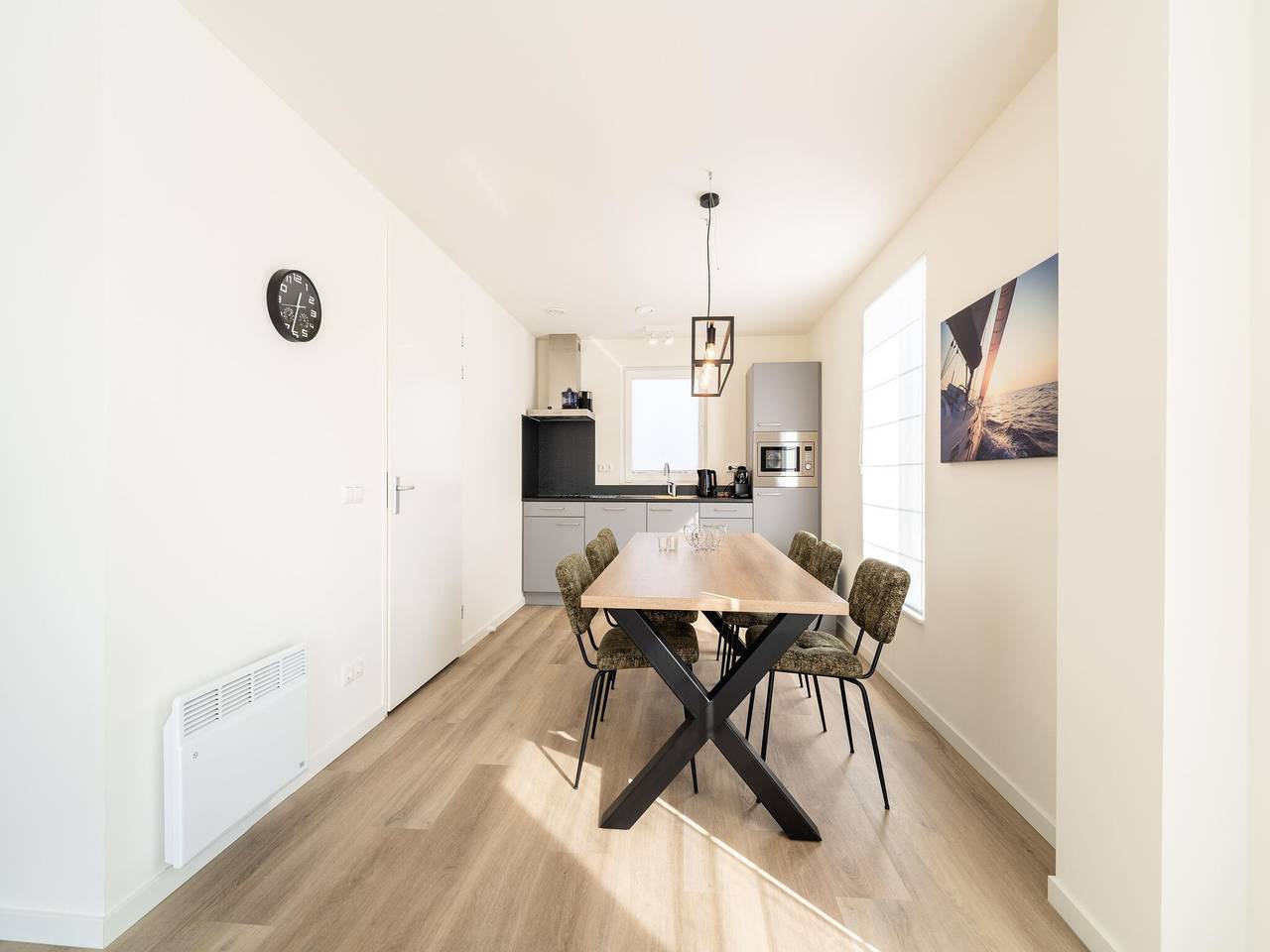 Mooi vakantiehuis met sauna nabij een meer in Bernisse, Nederlandse Noordzeekust