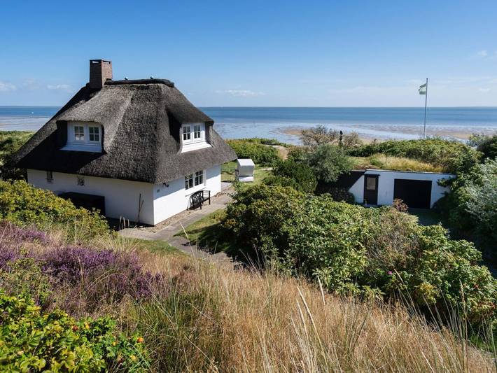 Chalet für 4 Personen, mit Sauna und Garten sowie Terrasse, mit Haustier auf Sylt