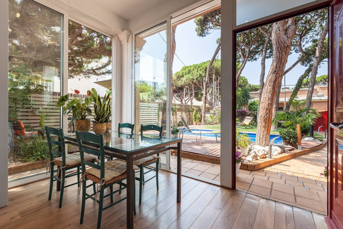 Villa 'Bella Estança' mit privatem Pool, Wlan und Klimaanlage in Castelldefels, Baix Llobregat