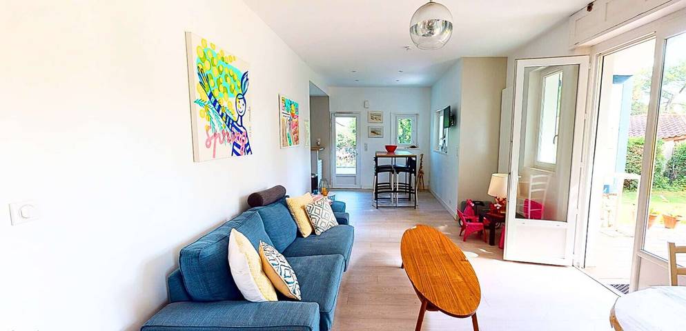 Location de vacances pour 8 personnes, avec terrasse et jardin à Hossegor - 3