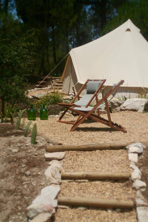 Glamping para 4 pessoas, com Terraço e Piscina e ainda Vista na Costa Vicentina