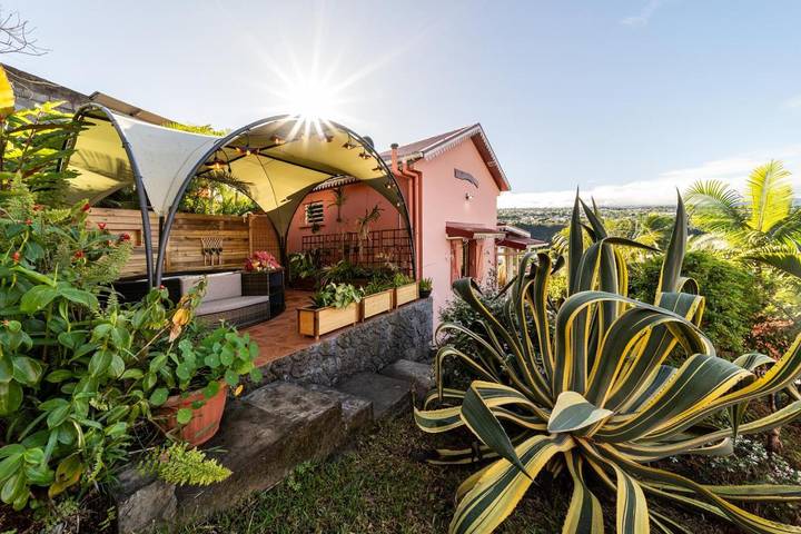 Appartement de vacances pour 4 personnes, avec jardin et vue