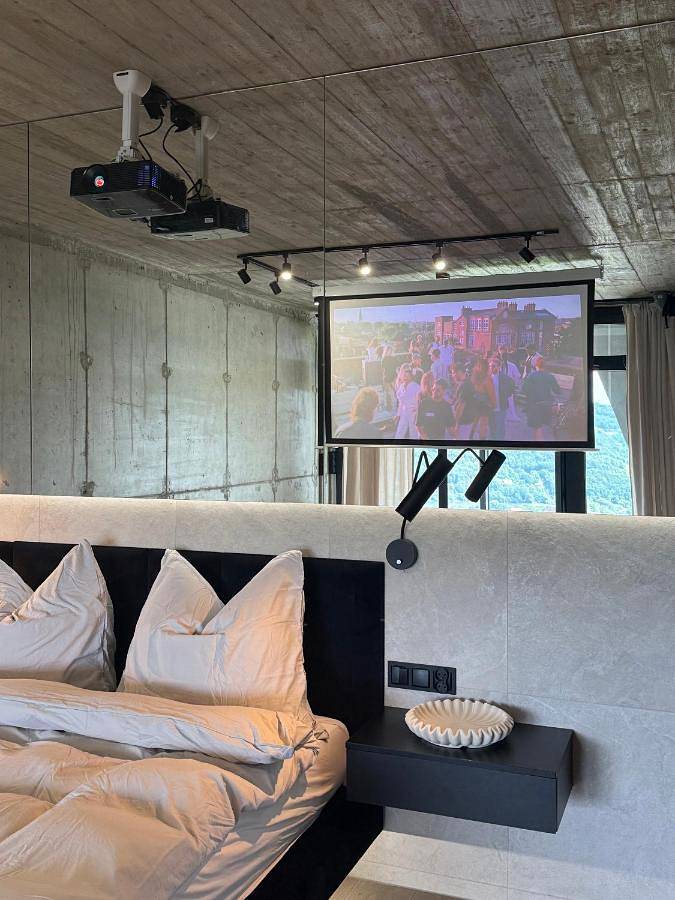 Apartament wakacyjny dla 3 osób, z taras i widok oraz widok na jezioro w Międzybrodzie Żywieckie