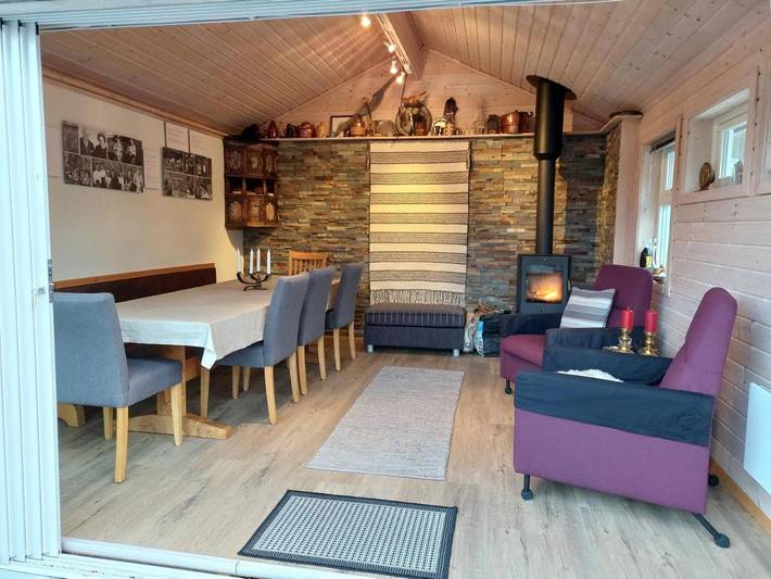Ferienwohnung für 8 Personen, mit Whirlpool und Terrasse sowie Garten und Sauna in Eidsvåg - 3