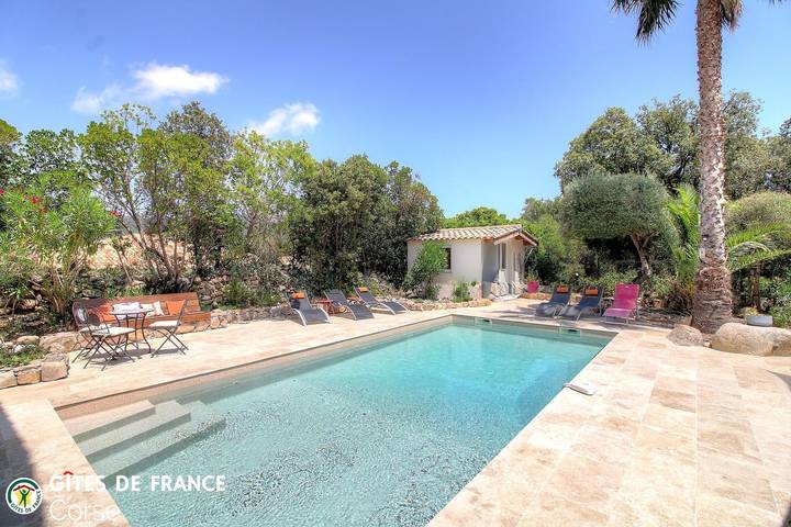 Gîte für 6 Personen, mit Pool und Garten sowie Terrasse - 1