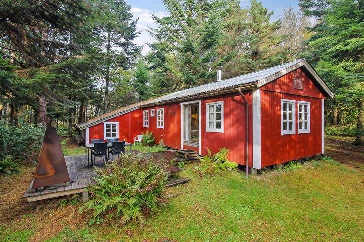 Ferieudlejning for 6 personer, med Jacuzzi og Terrasse samt Sauna i Skallerup Klit