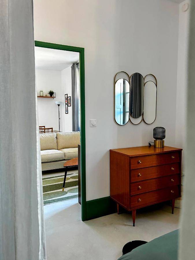 Appartement de vacances pour 4 personnes, avec jardin