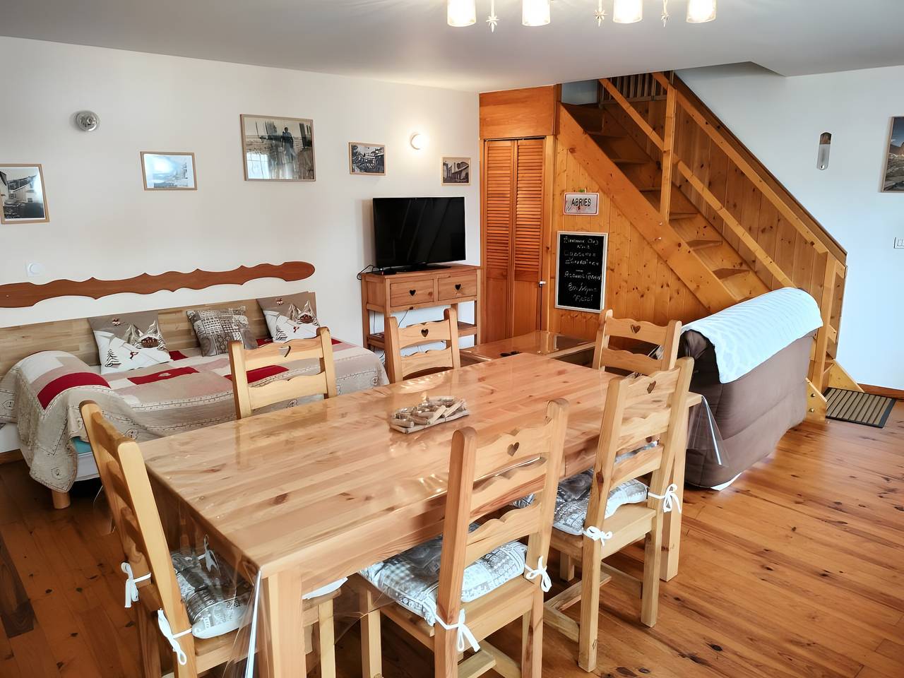 Gîte 'Notre Désir' mit Bergblick, privater Terrasse und Wlan in Abriès-Ristolas, Queyras