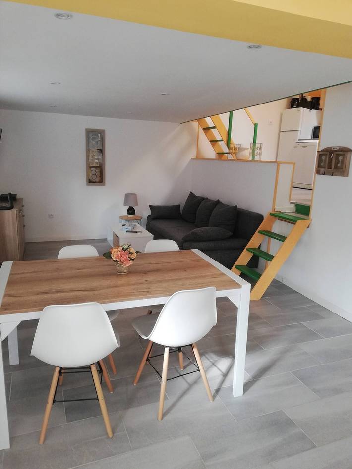 Maison de vacances pour 4 personnes, avec terrasse et jardin, animaux acceptés