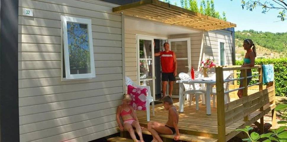 Mobil home pour 5 personnes, avec bassin pour enfant à Chandolas - 4