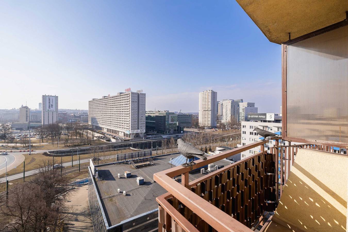 Ganzes Studio, Studio für 2 Personen mit Balkon/Terrasse in Kattowitz, Schlesien