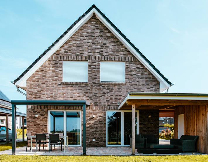 Ferienhaus für 6 Personen, mit Terrasse und Ausblick sowie Garten in Butjadingen - 3