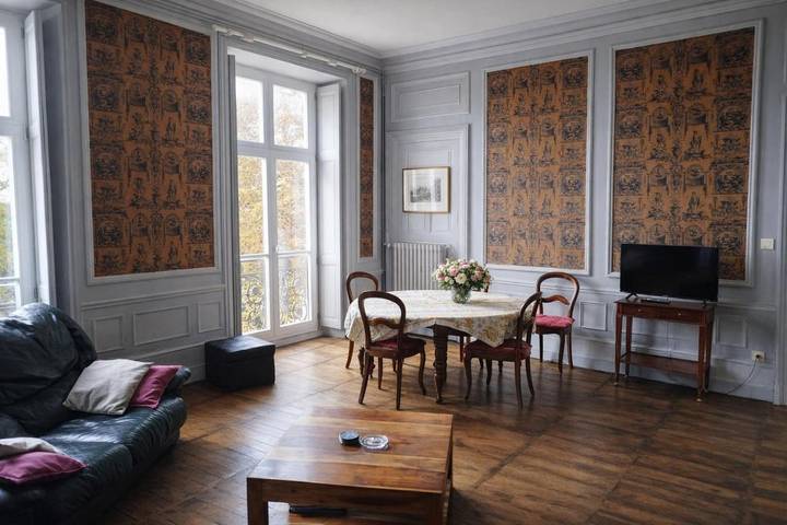 Gîte pour 5 personnes, avec piscine ainsi que jardin et vue à Saint-Gervais-la-Forêt - 3