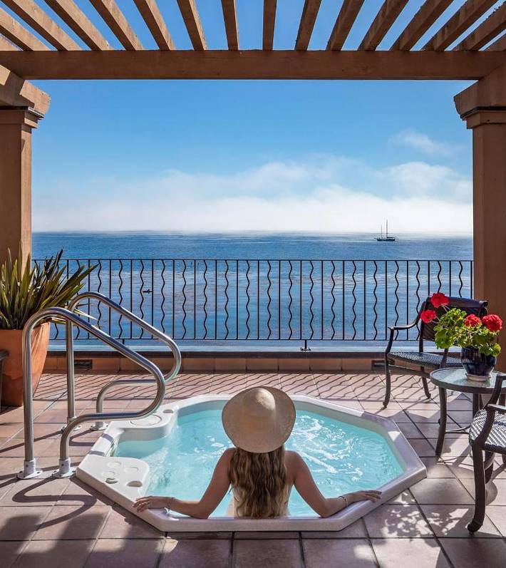 Hôtel pour 2 personnes, avec jacuzzi ainsi que balcon et sauna à Monterey - 3