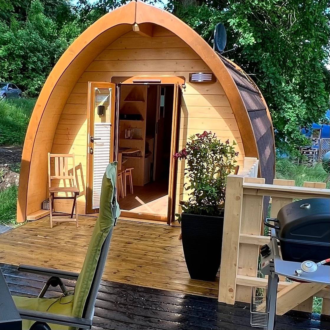 Tiny House Carlos - zauberhaftes Camping-Pod in Stuer, Plauer See