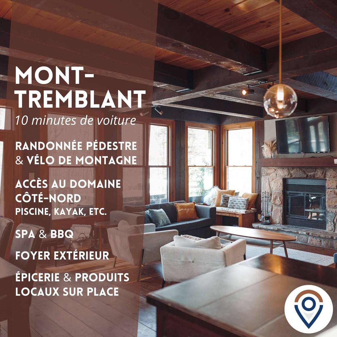 Le Chic Log Chalet Citq 241986 in Lac-Supérieur, Quebec