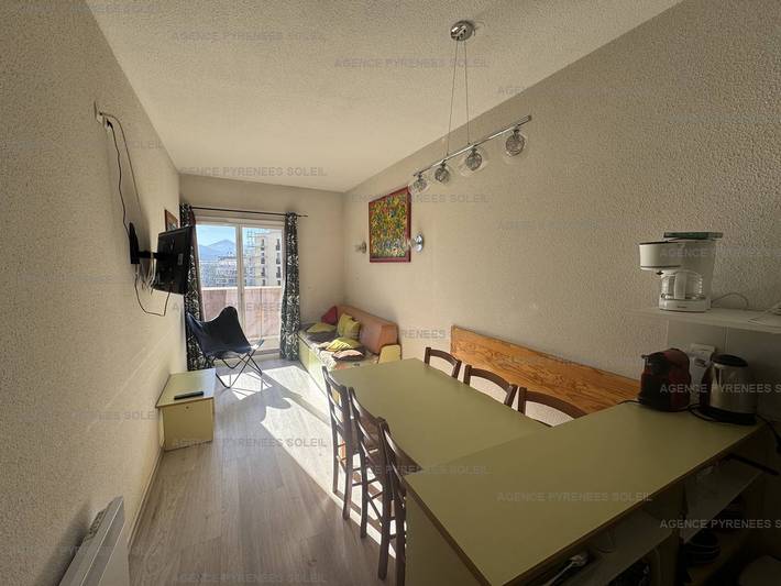 Gîte pour 6 personnes, avec Balcon et Vue sur le lac à Les Angles