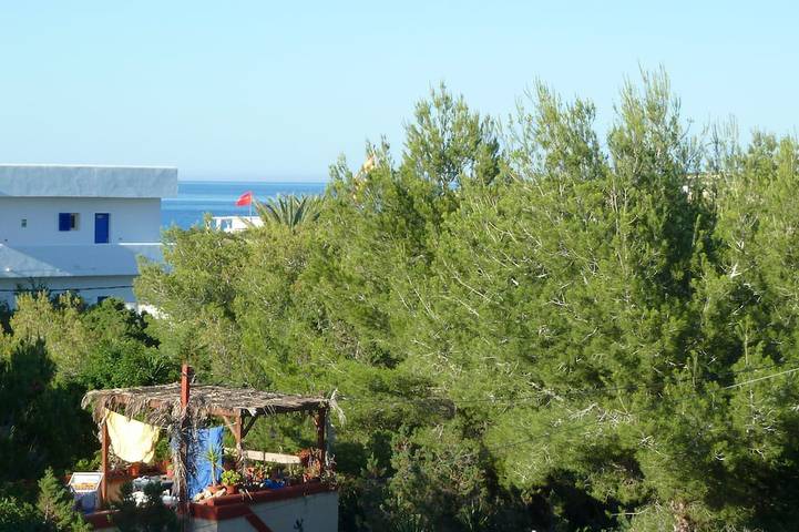 Ferienwohnung für 5 Personen, mit Pool und Balkon sowie Garten