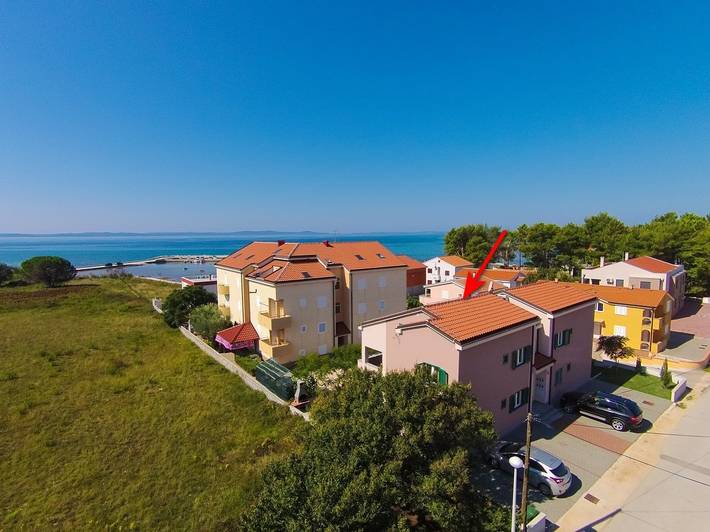 Ferienwohnung für 5 Personen, mit Balkon/Terrasse in Privlaka