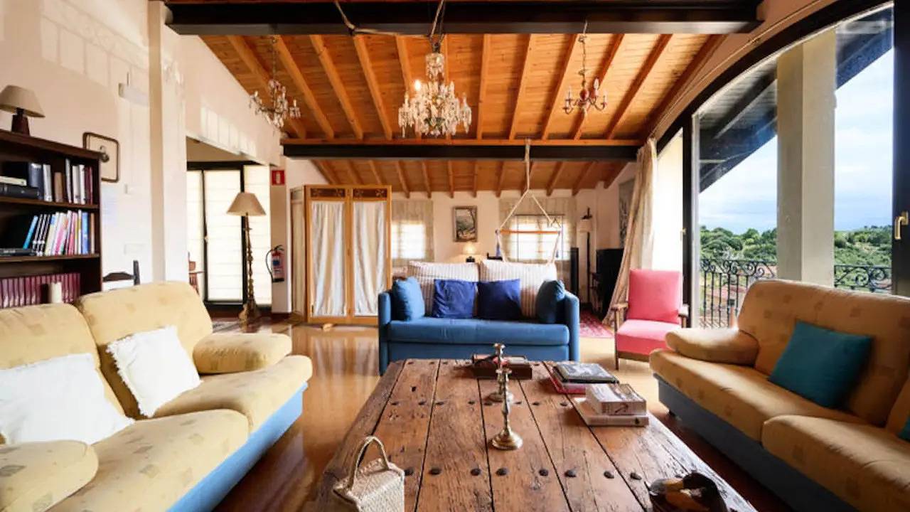 Appartement de vacances entier, Ferienwohnung für 8 Personen (170 m²) in Eskuernaga / Villabuena de Álava in Villabuena de Álava, Rioja Alavesa