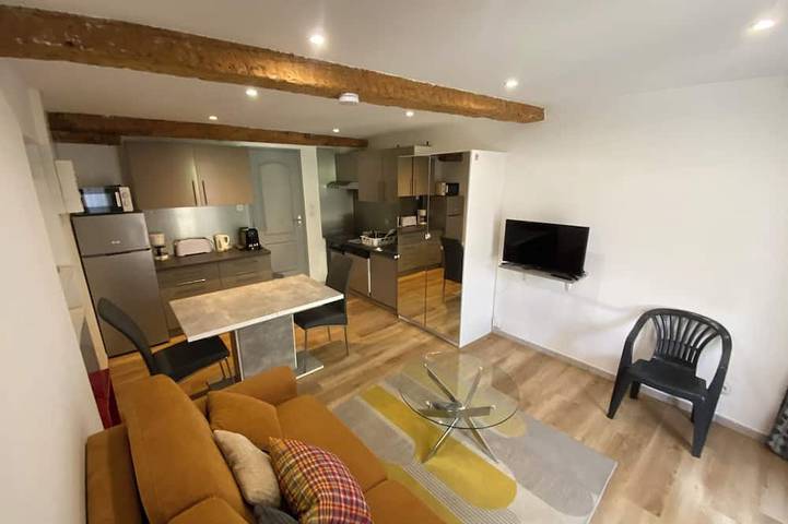 Ganze Wohnung, Orry D'oriège, Studio de Plain-pied, Centre Ville Ax, Label \"Ax Qualité Confort\" in Ax-les-Thermes, Französische Pyrenäen