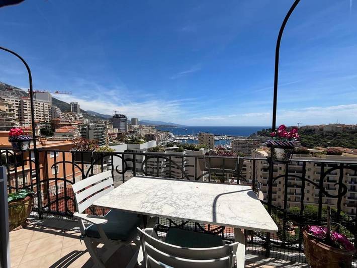 Apartament wakacyjny dla 5 osób, z widok i balkon w Monte Carlo