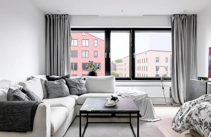 Ferienwohnung für 4 Personen, mit Seeblick und Pool in Växjö