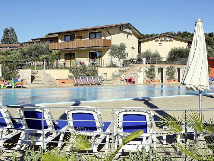 Ferienwohnung für 4 Personen, mit Balkon und Terrasse sowie Garten und Pool in Gardasee-Lombardei - 3