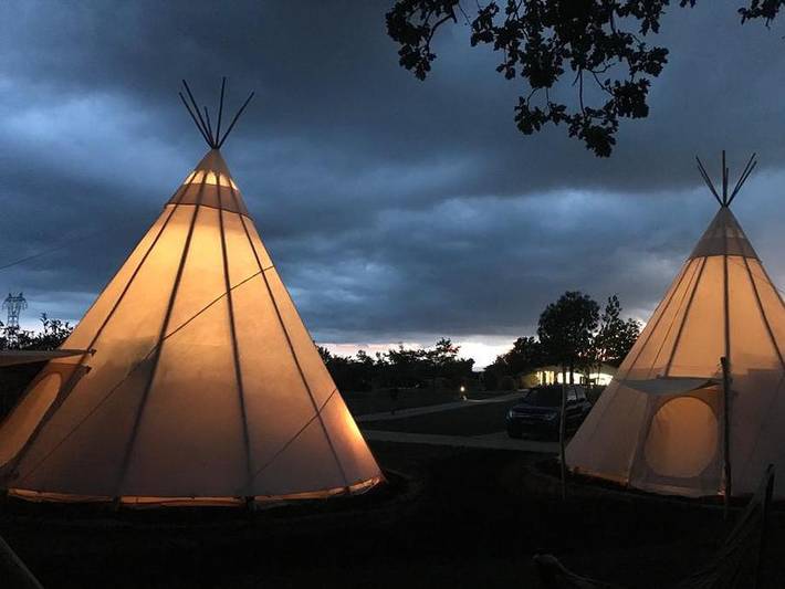 Camping pour 10 personnes, avec bassin pour enfant en Ardèche - 3