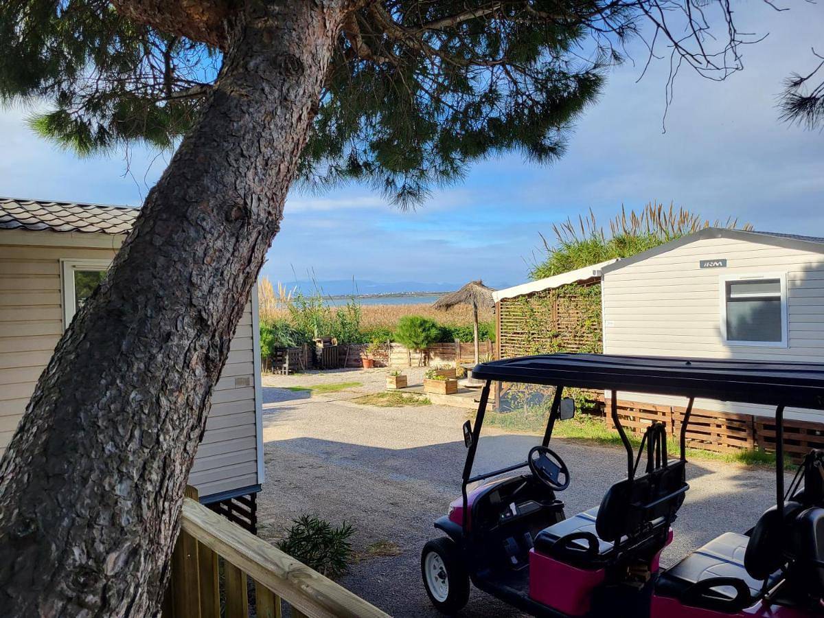 Mobil Home spacieux Camping Mar Estang 4* in Canet-en-Roussillon, Côte d'Améthyste