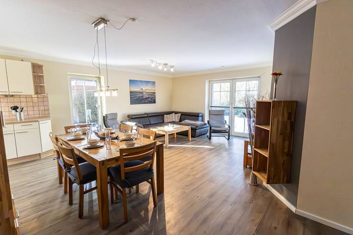 Ganze Wohnung, App. Dorfluft - in St. Peter-Dorf mit Terrasse und eingezäuntem Garten in St. Peter-Ording, Eiderstedt