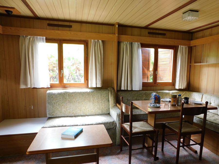 Camping Les Chênes - Mobilhome 4 personnes - mobil home trappeur in Vesseaux, Parc naturel régional des Monts d'Ardèche