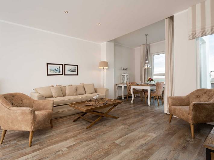 Ferienwohnung für 5 Personen, mit Sauna und Balkon, kinderfreundlich in Binz - 3