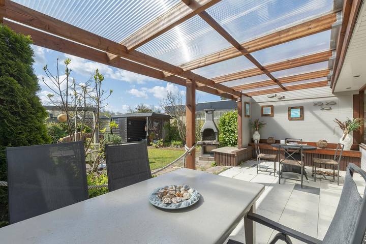 Ferienhaus für 4 Personen, mit Balkon/Terrasse und Terrasse sowie Garten in Sint Maartenszee