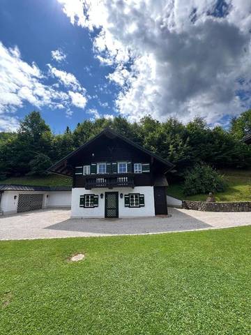 Ferienhaus für 4 Personen, mit Ausblick und Seeblick sowie Balkon am Wolfgangsee