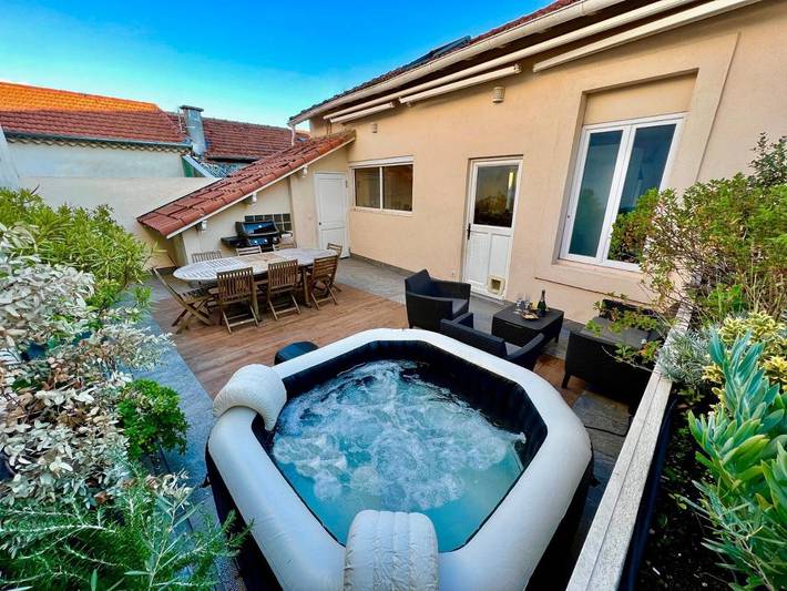 Villa voor 8 personen, met whirlpool en terras, kindvriendelijk in Cannes